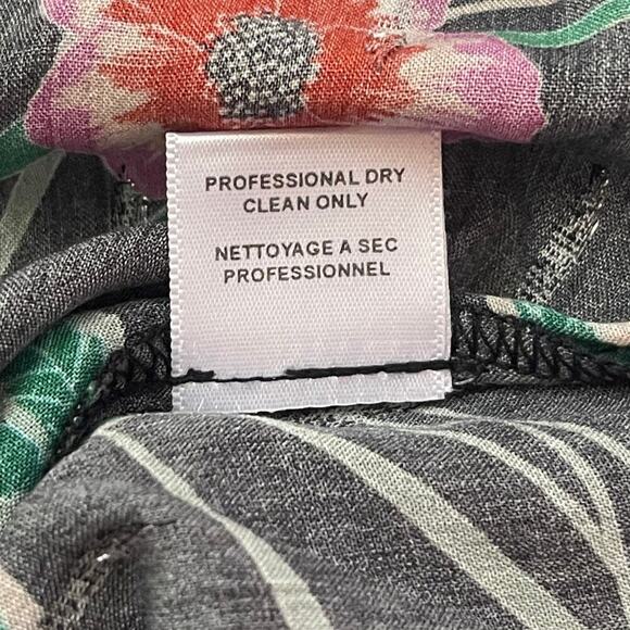 NWT MISA Los Angeles Hot Notta Mini Dress - Black Floral - One Shoulder Size XS - Picture 5 of 6